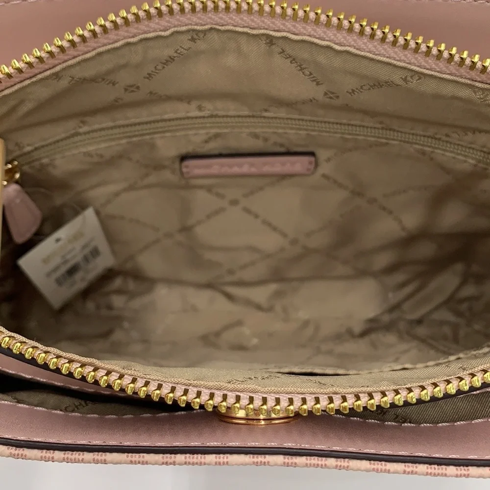 MICHAEL KORS NICOLE LG TRIPLE COMPARTMENT CROSSBODY - Picture 12 of 16